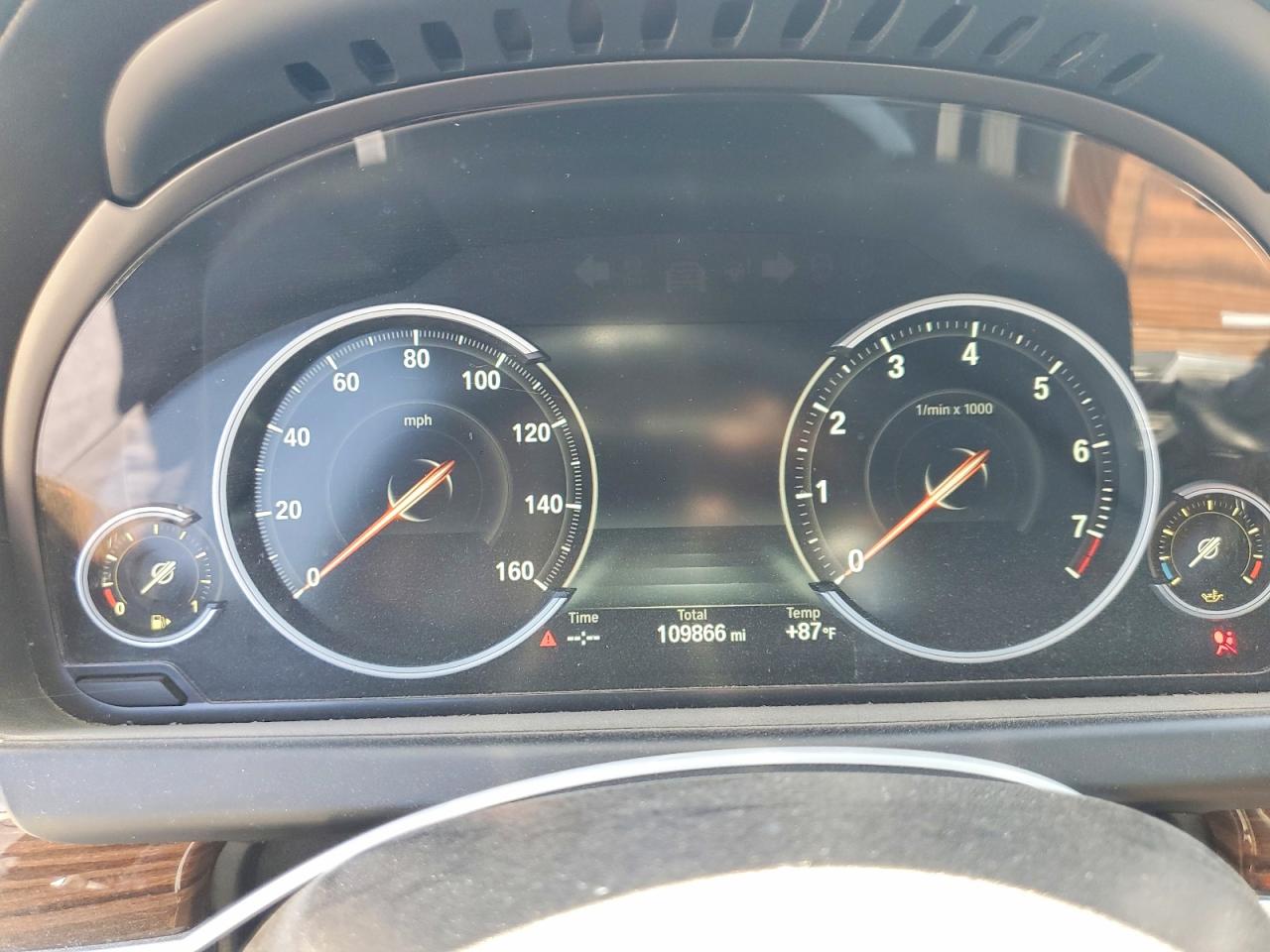 2017 BMW 6 Series VIN WBA6D4C52HD977865 COPART salvage auction — Mechanical, CA - DIS/DLR/EXP ONLY CLEAN TITLE, sold $3,550 on 2026-06-30 (photo 9)