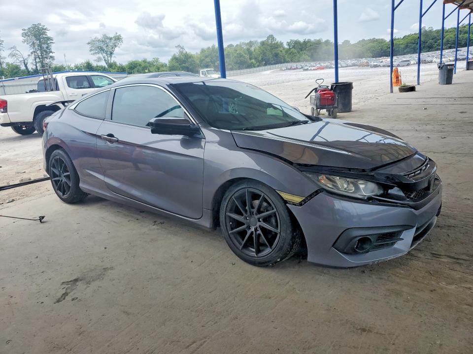 2017 Honda Civic VIN 2HGFC3B37HH350440 COPART salvage auction — FRONT END, Ga - Cert Of Title-Salvage, sold $1,700 on 2026-07-30 (photo 4)