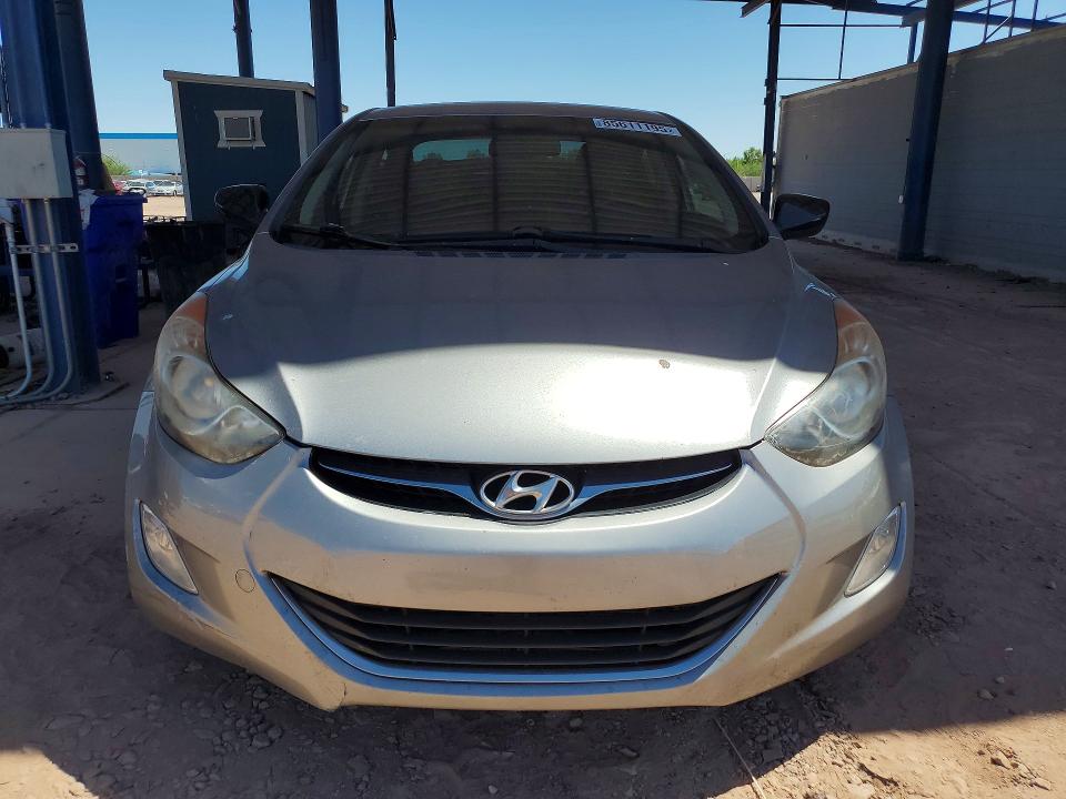 2013 Hyundai Elantra VIN KMHDH4AE5DU891425 COPART salvage auction — REAR END, Az - Cert Of Title - Salvage, sold $2,000 on 2026-07-07 (photo 5)