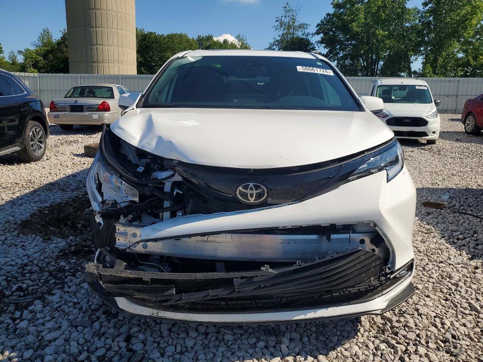 2026 Toyota VIN 5TDCSKFC2TS229530 COPART salvage auction — FRONT END, Mi - Cert Of Title-Salvage Vehicle, sold $23,100 on 2026-07-23 (photo 5)