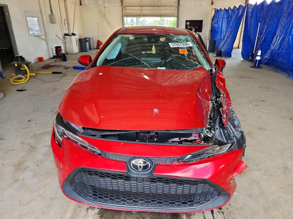 2021 Toyota Corolla VIN 5YFEPMAE3MP214298 COPART salvage auction — FRONT END, Ky - Cert Of Title-Salvage, sold $175 on 2026-07-27 (photo 5)