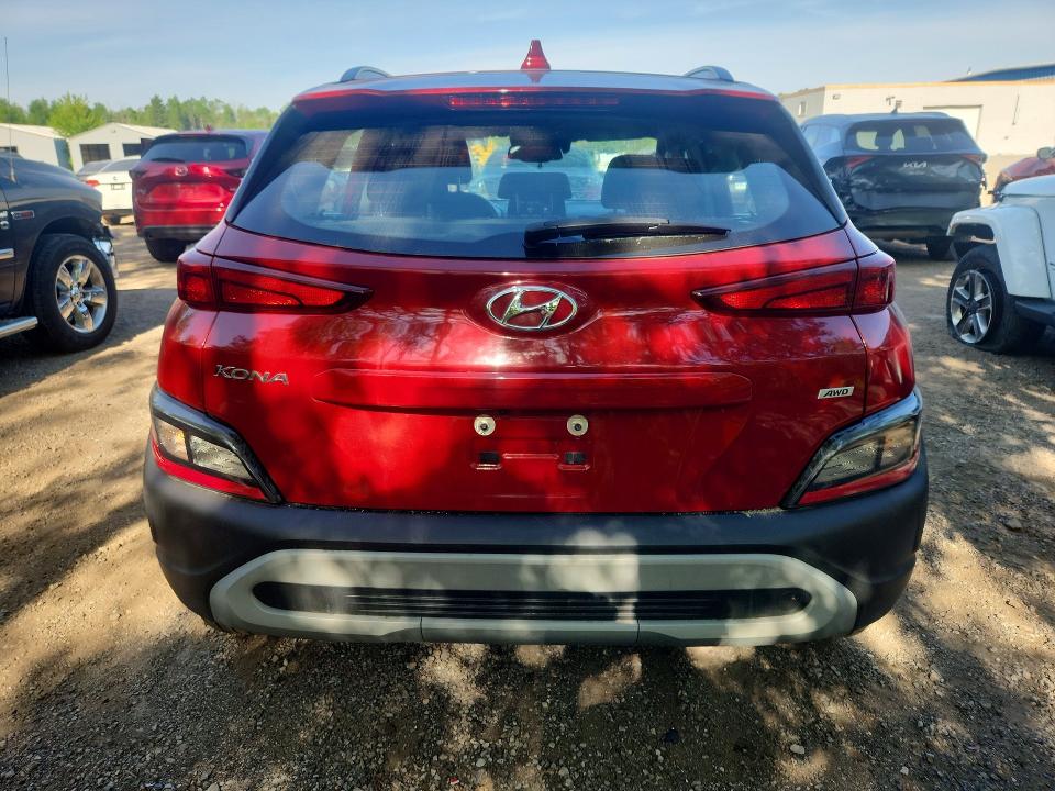 2023 Hyundai Kona VIN KM8K2CAB0PU933383 COPART salvage auction — FRONT END, On - Permit Salvage, sold $200 on 2026-07-28 (photo 6)
