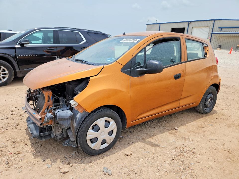 2018 Chevrolet Spark VIN MA6CB6CD0JT013257 COPART salvage auction — FRONT END, Tx - Salvage Vehicle Title, sold $10 on 2026-07-30 (photo 1)