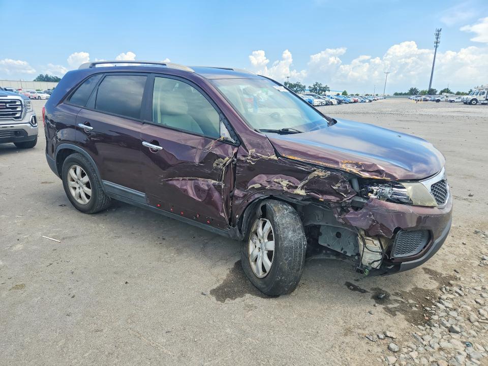2013 Kia VIN 5XYKT4A23DG383441 COPART salvage auction — FRONT END, Fl - Cert Of Title Slvg Rebuildable, sold $450 on 2026-07-20 (photo 4)