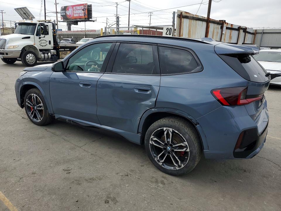 2025 BMW X1 VIN WBX73EF05S5087252 COPART salvage auction — FRONT END, Ca - Salvage Certificate, sold $12,500 on 2026-07-07 (photo 2)