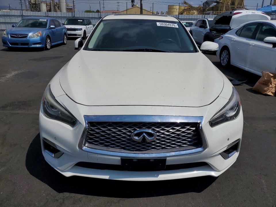 2021 Infiniti Q50 VIN JN1EV7BP9MM705066 COPART salvage auction — VANDALISM, CA - SALVAGE CERTIFICATE, sold $7,100 on 2026-07-27 (photo 5)