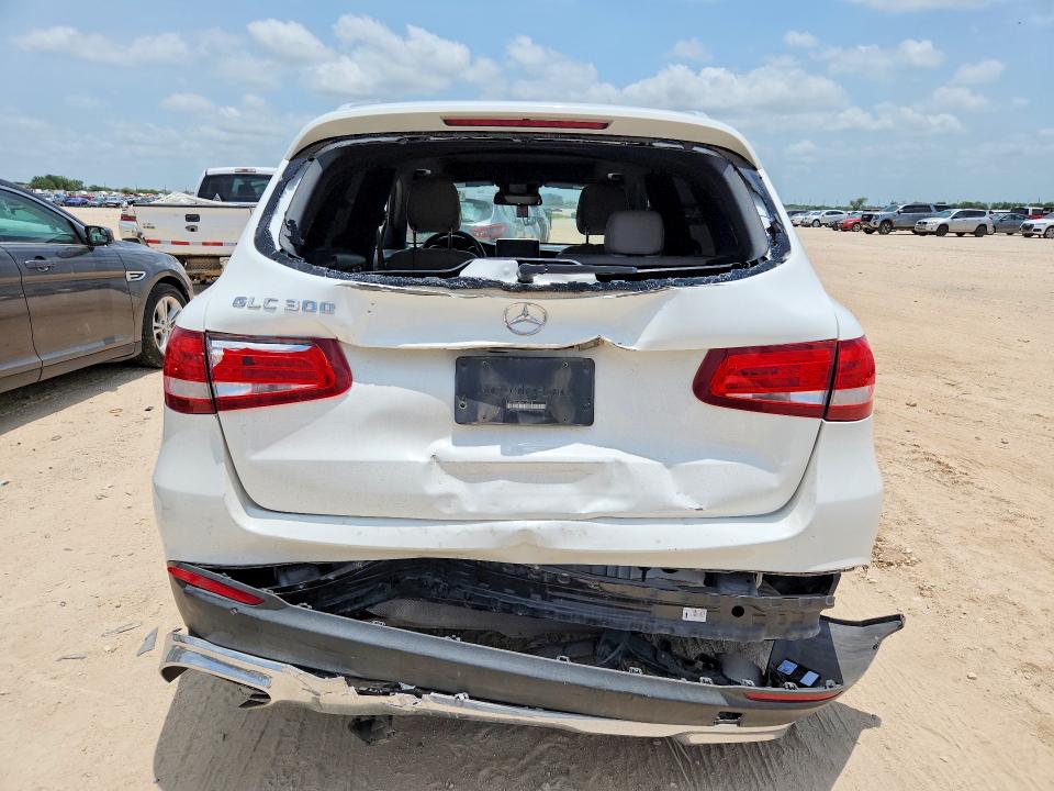 2017 Mercedes-benz Glc VIN WDC0G4JB0HF163818 COPART salvage auction — REAR END, Tx - Salvage Vehicle Title, sold $2,150 on 2026-07-16 (photo 6)