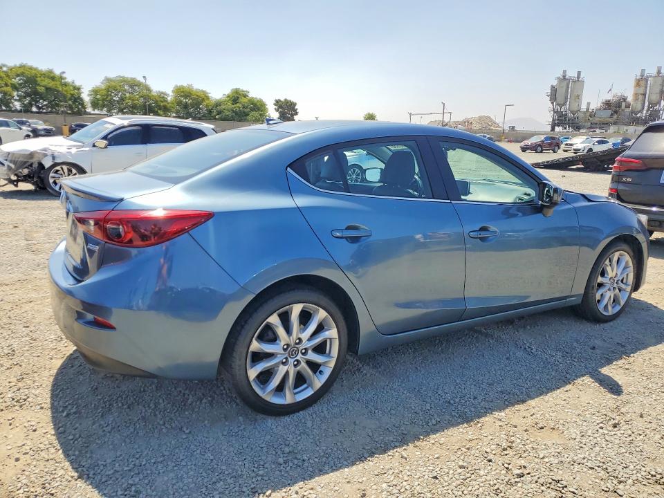 2014 Mazda 3 VIN JM1BM1W3XE1209025 COPART salvage auction — FRONT END, Ca - Salvage Certificate, sold $1,350 on 2026-07-24 (photo 3)