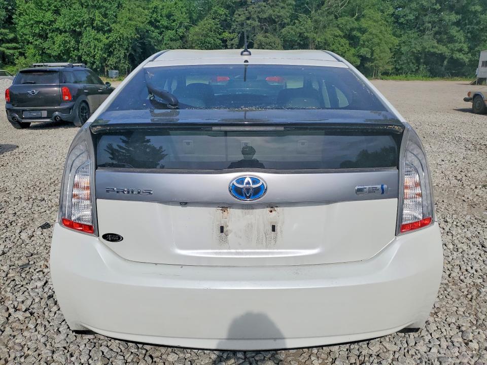 2013 Toyota Prius VIN JTDKN3DP9D3044859 COPART salvage auction — FRONT END, Ma - Cert Of Title-Reconstrctd Coll, sold $3,650 on 2026-07-06 (photo 6)
