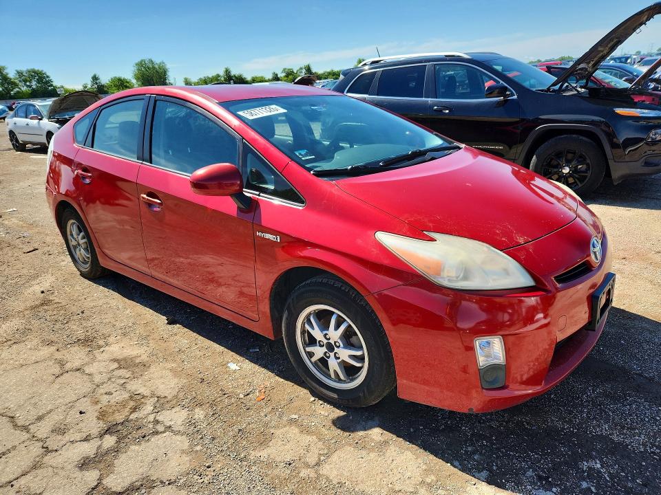 2011 Toyota Prius VIN JTDKN3DU8B0283405 COPART salvage auction — REAR END, Il - Salvage Certificate, sold $250 on 2026-07-28 (photo 4)