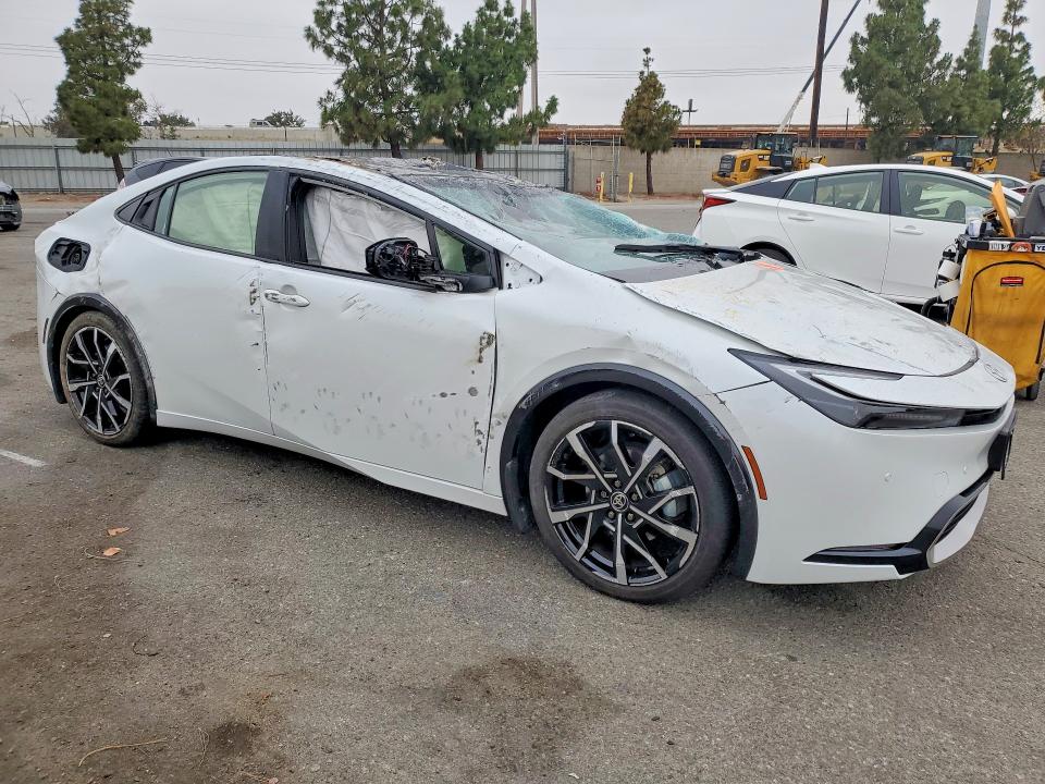 2024 Toyota Prius prime VIN JTDACACU7R3033251 COPART salvage auction — ALL OVER, Ca - Salvage Certificate, sold $3,450 on 2026-07-02 (photo 4)