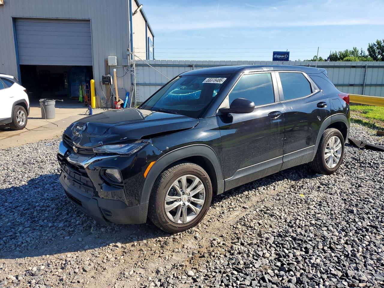 2022 Chevrolet Trailblazer VIN KL79MMS28NB127752 COPART salvage auction — Front End, TN - SALVAGE CERTIFICATE, sold $3,100 on 2026-07-09 (photo 1)
