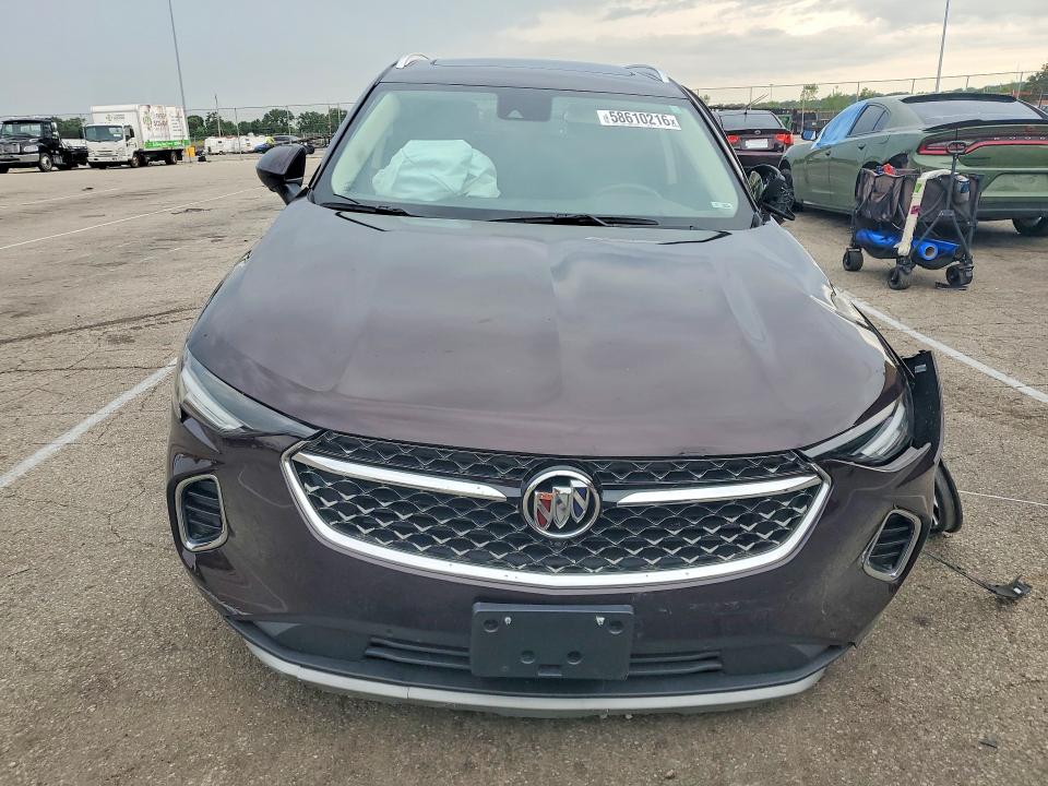 2021 Buick Envision VIN LRBFZSR41MD120419 COPART salvage auction — FRONT END, In - Cert Of Title-Salvage Title, sold $80 on 2026-07-31 (photo 5)