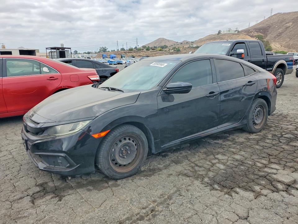2020 Honda Civic VIN 19XFC2F62LE205825 COPART salvage auction — UNDERCARRIAGE, Ca - Salvage Certificate, sold $3,800 on 2026-07-09 (photo 1)