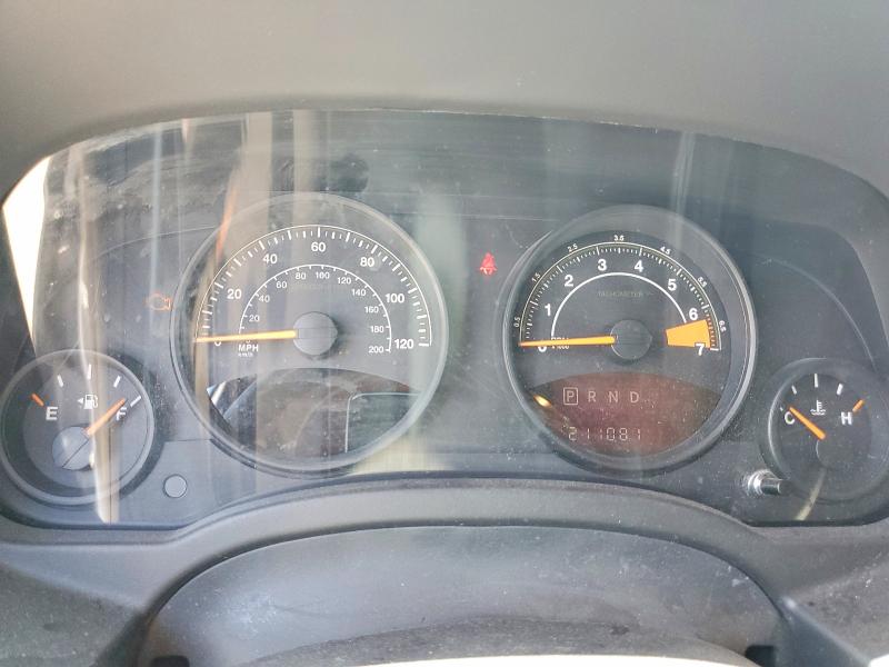 2017 Jeep Liberty (patriot) VIN 1C4NJRFB8HD174712 COPART salvage auction — FRONT END, Tx - Certificate Of Title, sold $500 on 2026-07-09 (photo 9)