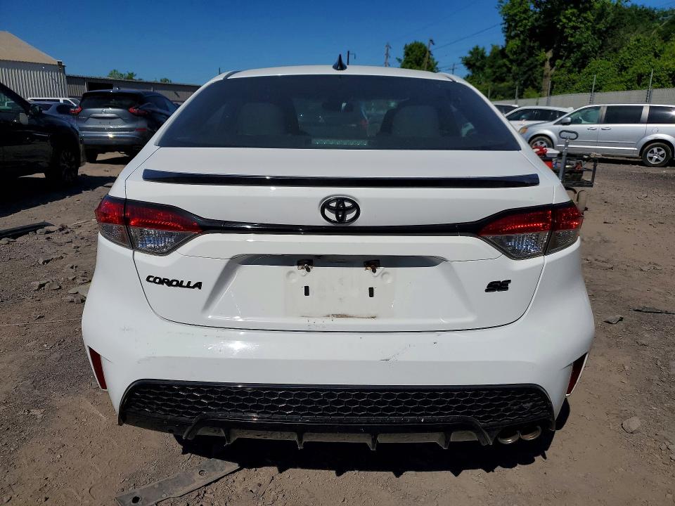 2021 Toyota VIN 5YFS4MCE4MP060290 COPART salvage auction — FRONT END, Pa - Certificate Of Salvage, sold $700 on 2026-07-27 (photo 6)