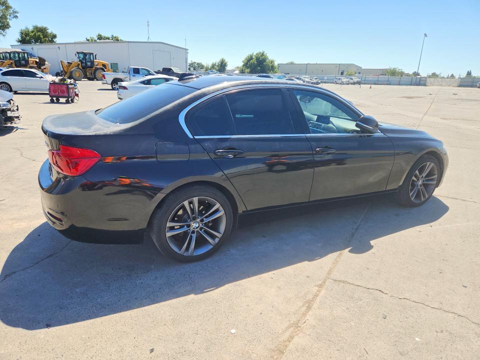 2017 BMW 3er VIN WBA8B9G59HNU09127 COPART salvage auction — SIDE, Ca - Salvage Certificate, sold $3,050 on 2026-07-13 (photo 3)