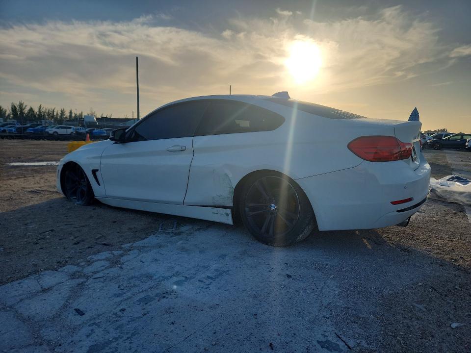 2014 BMW 4er VIN WBA3N7C59EF719666 COPART salvage auction — SIDE, Fl - Certificate Of Title, sold $1,000 on 2026-07-02 (photo 2)