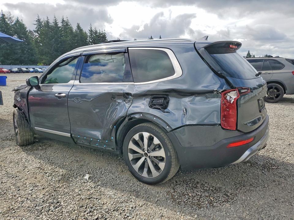2021 Kia VIN 5XYP64HC5MG119701 COPART salvage auction — ROLLOVER, Wa - Bill Of Sale, sold $925 on 2026-07-07 (photo 2)