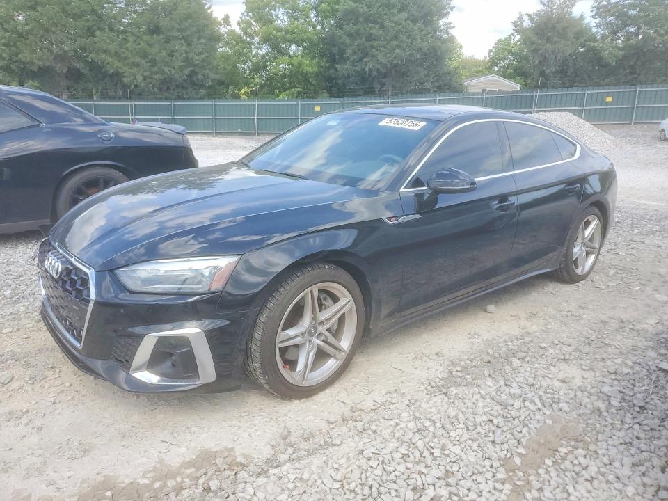 2021 Audi VIN WAUDACF55MA007123 COPART salvage auction — FRONT END, Tn - Salvage Certificate, sold $12,500 on 2026-07-02 (photo 1)