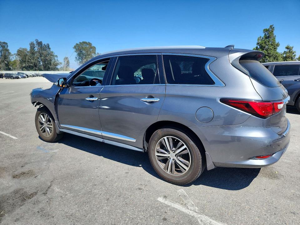 2016 Infiniti Qx60 VIN 5N1AL0MN1GC507009 COPART salvage auction — FRONT END, Ca - Salvage Certificate, sold $1,100 on 2026-07-30 (photo 2)