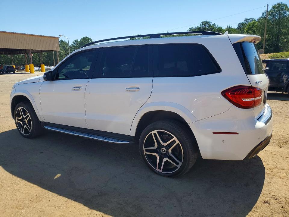 2018 Mercedes-benz Gls-klasse VIN 4JGDF7DE8JB025194 COPART salvage auction — MINOR DENT/SCRATCHES, Nc - Salvage Certificate Of Title (P), sold $14,700 on 2026-07-27 (photo 2)