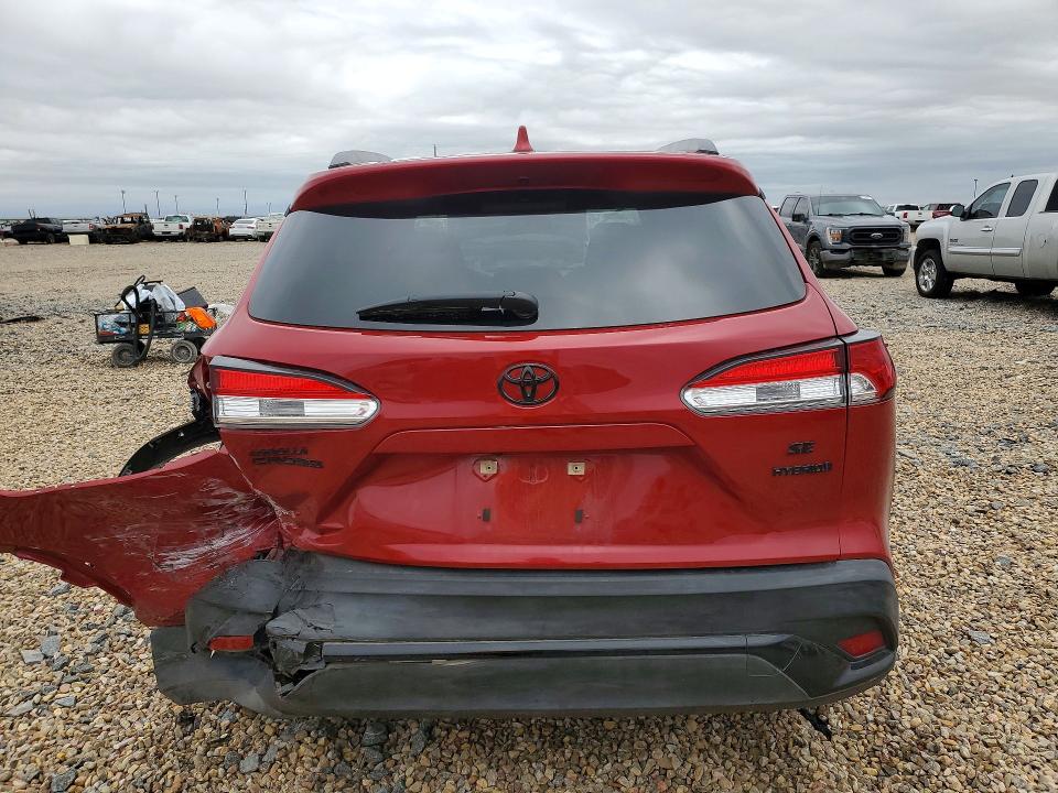 2023 Toyota Corolla VIN 7MUFBABG7PV006671 COPART salvage auction — REAR END, Tx - Salvage Vehicle Title, sold $9,100 on 2026-07-28 (photo 6)