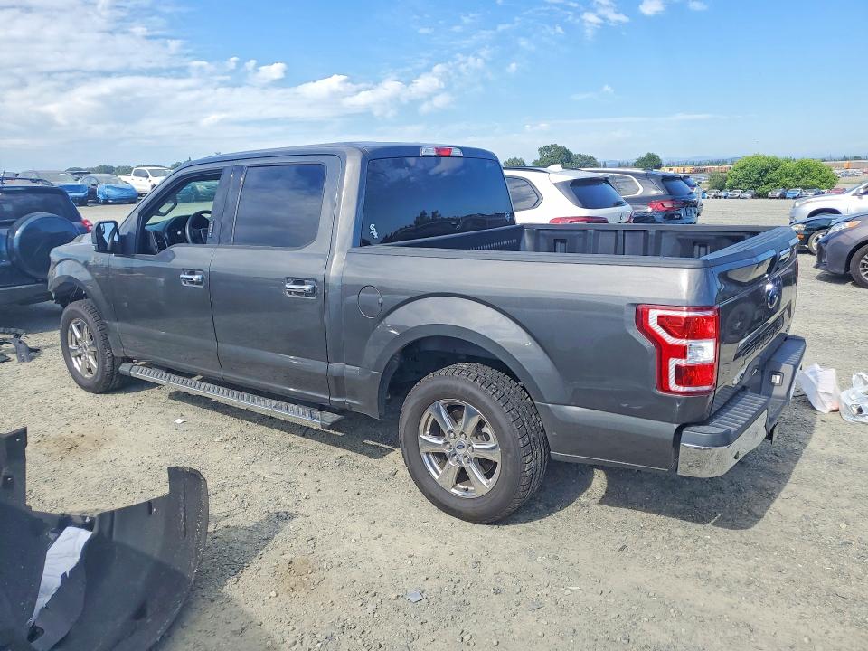 2018 Ford F-150 VIN 1FTEW1CP7JKD69477 COPART salvage auction — FRONT END, Ca - Salvage Certificate, sold $7,600 on 2026-07-02 (photo 2)