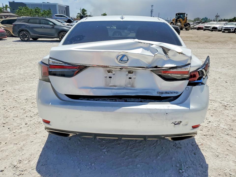 2016 Lexus Gs VIN JTHBA1BL9GA000777 COPART salvage auction — REAR END, Fl - Cert Of Title Slvg Rebuildable, sold $1,250 on 2026-07-28 (photo 6)