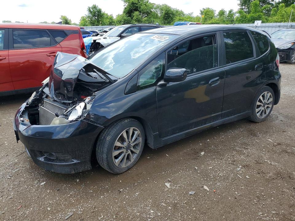 2014 Honda Fit VIN LUCGE8H77E3002099 COPART salvage auction — FRONT END, On - Permit Salvage, sold $375 on 2026-07-14 (photo 1)