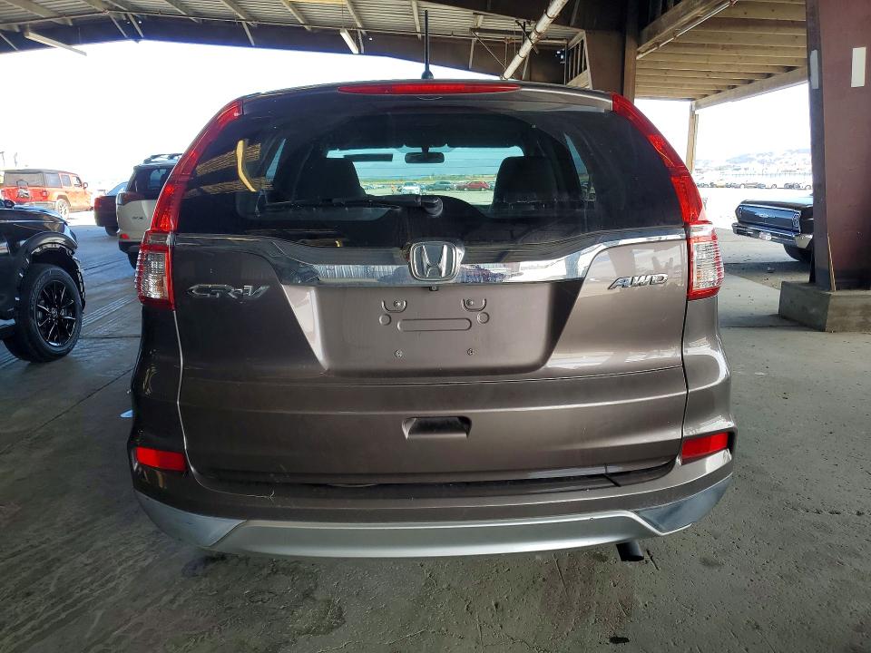 2015 Honda Cr-v VIN 2HKRM4H58FH626717 COPART salvage auction — FRONT END, Ca - Salvage Certificate, sold $4,150 on 2026-07-09 (photo 6)