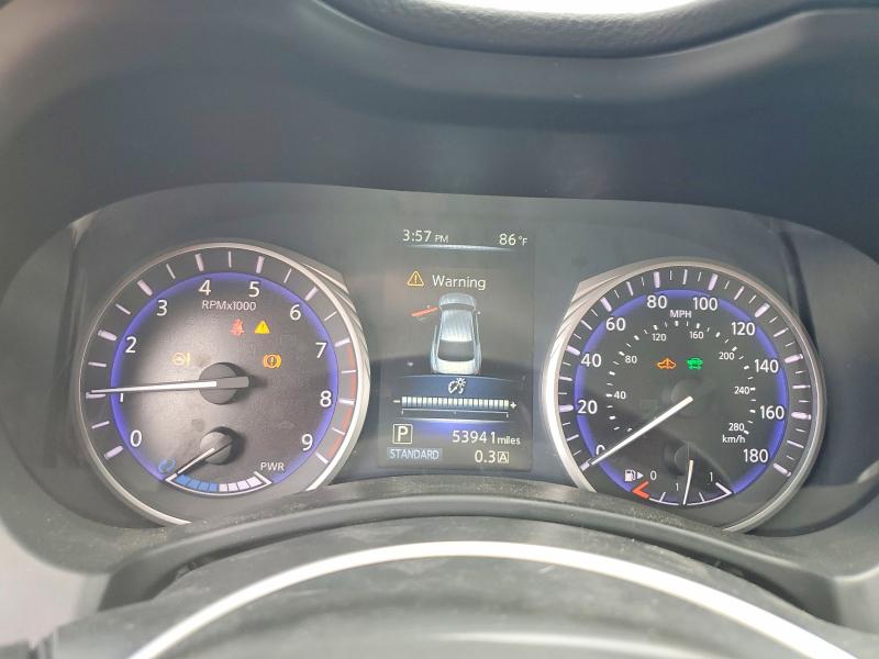 2015 Infiniti Q50 VIN JN1AV7AP4FM790708 COPART salvage auction — DAMAGE HISTORY, Fl - Certificate Of Title, sold $4,400 on 2026-07-06 (photo 9)