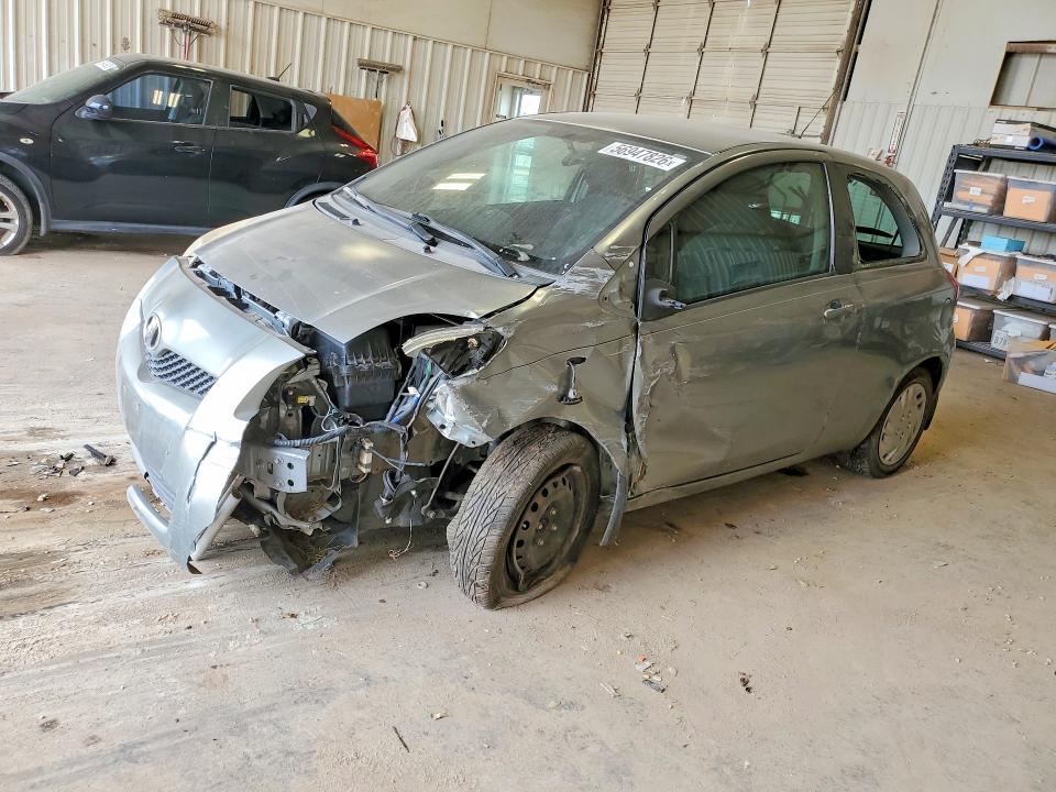2010 Toyota Yaris VIN JTDJT4K37A5296164 COPART salvage auction — FRONT END, TX - SALVAGE VEHICLE TITLE, sold $650 on 2026-07-24 (photo 1)