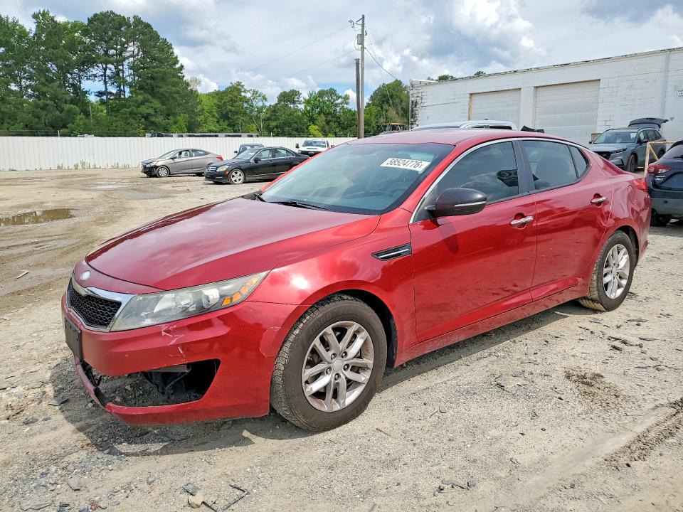 2013 Kia VIN 5XXGM4A76DG189358 COPART salvage auction — FRONT END, Md - Cert Of Salvage > 75% Damage, sold $325 on 2026-07-28 (photo 1)