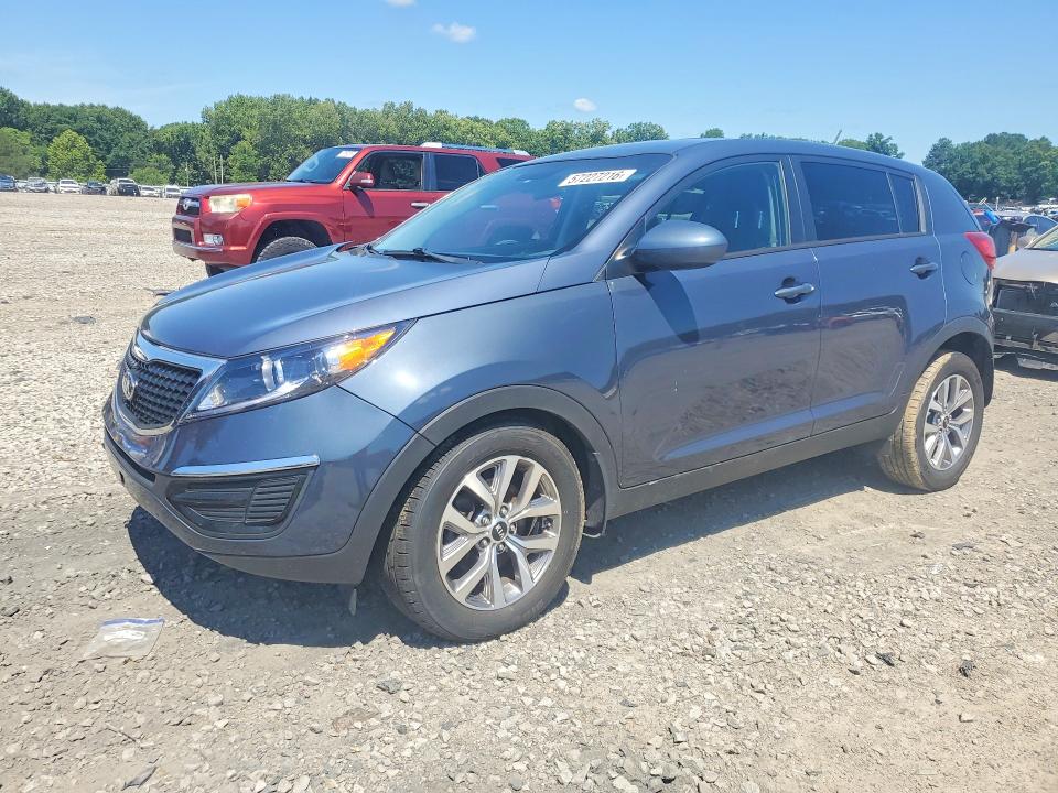 2016 Kia Sportage VIN KNDPB3AC7G7846839 COPART salvage auction — FRONT END, AR - CERT OF TITLE-SALVAGE, sold $775 on 2026-07-13 (photo 1)