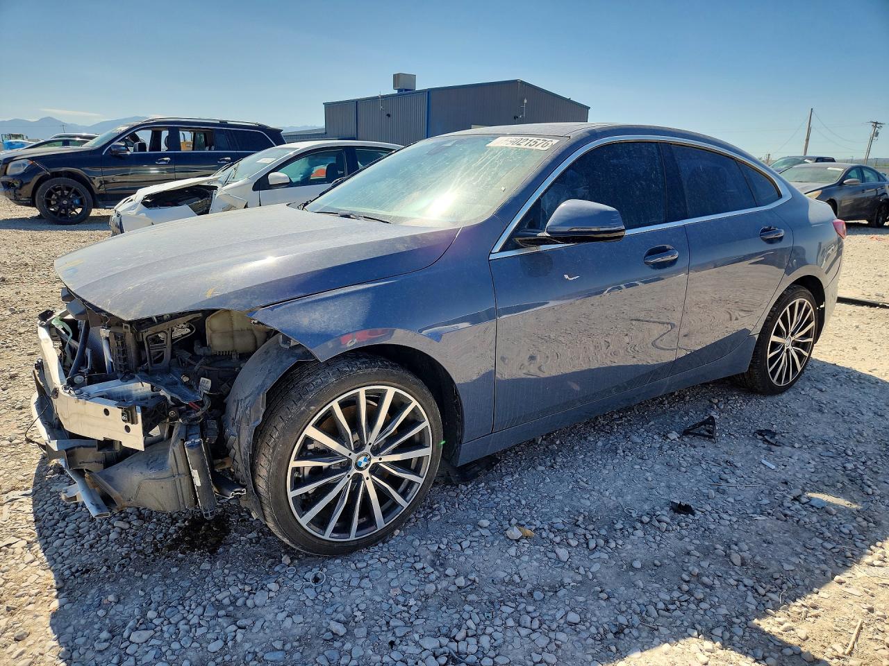 2021 BMW 2 Series VIN WBA53AK00M7H71930 COPART salvage auction — Front End, CA - CERT OF TITLE-SALVAGED (P), sold $2,500 on 2026-07-03 (photo 1)