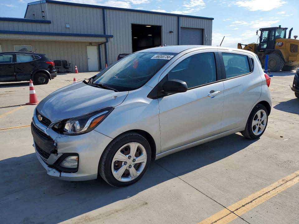 2021 Chevrolet Spark VIN KL8CA6SA8MC701384 COPART salvage auction — FRONT END, Ky - Cert Of Title-Salvage, sold $1,850 on 2026-07-09 (photo 1)