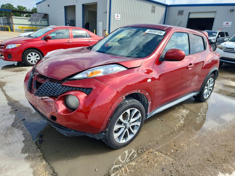 2011 Nissan Juke VIN JN8AF5MRXBT023218 COPART salvage auction — FRONT END, La - Cert Of Title-Salvage, sold $1,950 on 2026-07-29 (photo 1)