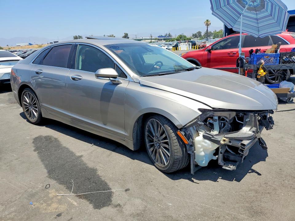 2015 Lincoln Mkz VIN 3LN6L2GK0FR617844 COPART salvage auction — FRONT END, Ca - Salvage Certificate, sold $250 on 2026-07-27 (photo 4)