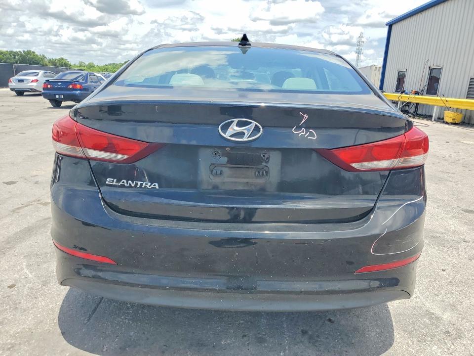 2017 Hyundai Elantra VIN KMHD84LFXHU104402 COPART salvage auction — FRONT END, Fl - Cert Of Title Slvg Rebuildable, sold $1,100 on 2026-07-09 (photo 6)