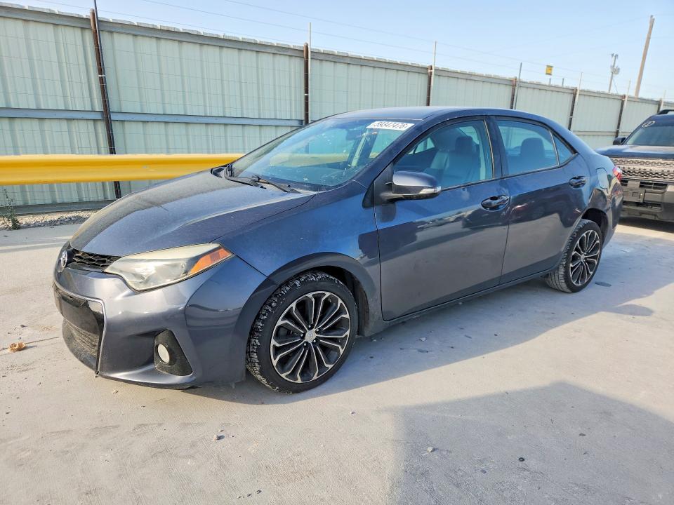 2016 Toyota Corolla VIN 5YFBURHE9GP507545 COPART salvage auction — SIDE, Tx - Certificate Of Title (P), sold $5,200 on 2026-07-07 (photo 1)