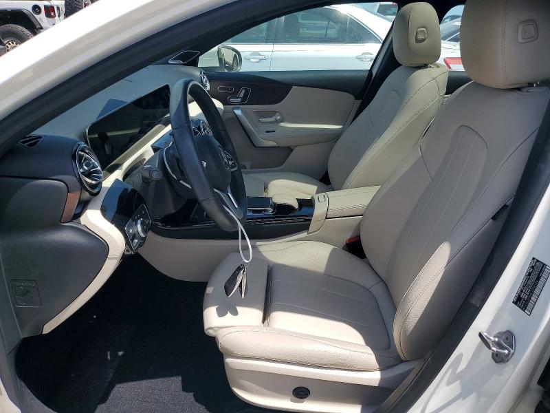 2020 Mercedes-benz A-klasse VIN W1K3G4FB4LJ224126 COPART salvage auction — NORMAL WEAR, In - Cert Of Title-Salvage Title, sold $11,700 on 2026-07-10 (photo 7)