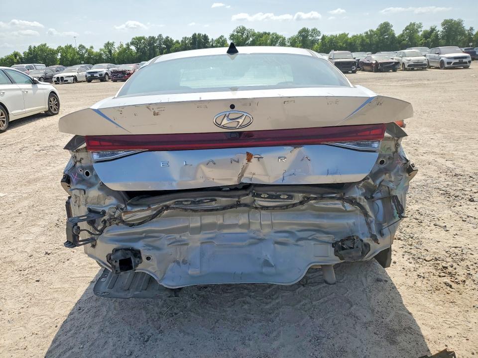 2021 Hyundai VIN 5NPLM4AG4MH030230 COPART salvage auction — REAR END, Tx - Salvage Vehicle Title, sold $3,450 on 2026-07-28 (photo 6)