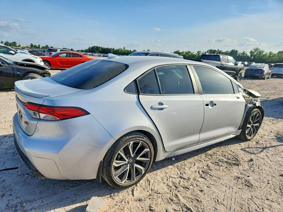 2020 Toyota Corolla VIN 5YFS4RCE4LP045008 COPART salvage auction — FRONT END, Tx - Salvage Vehicle Title, sold $5,800 on 2026-07-31 (photo 3)