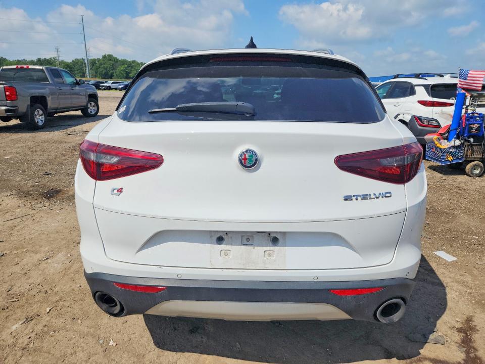 2018 Alfa romeo Stelvio VIN ZASFAKBN3J7B84443 COPART salvage auction — SIDE, MI - CERTIFICATE OF TITLE, sold $700 on 2026-07-21 (photo 6)
