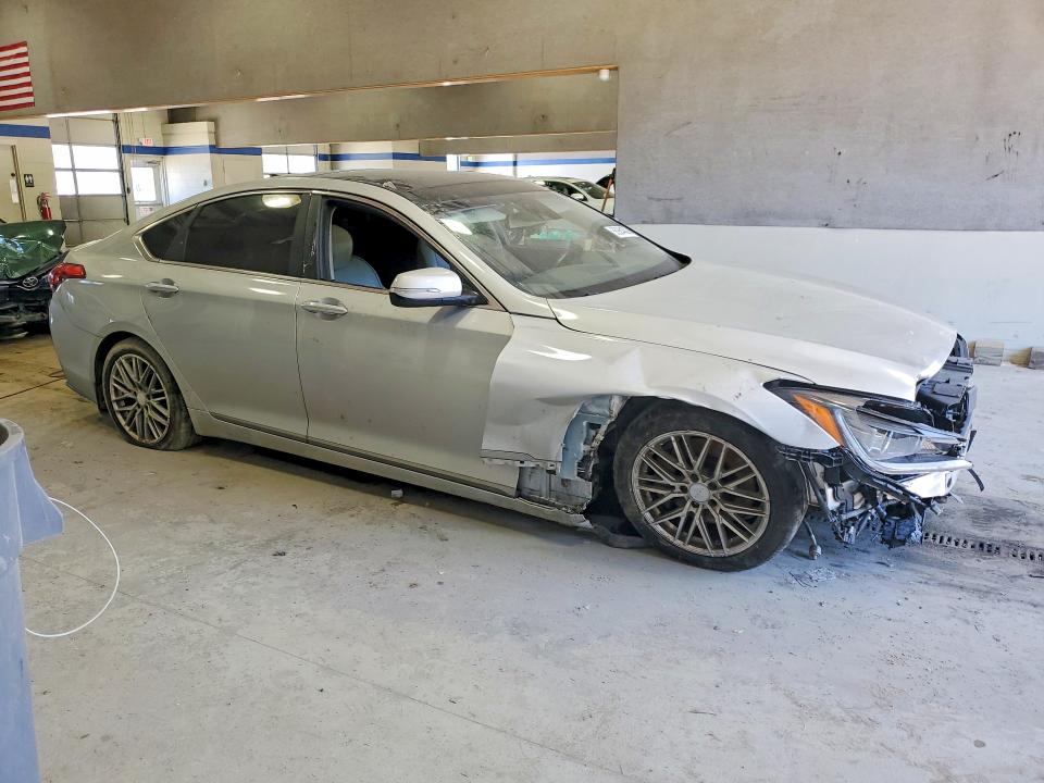 2015 Hyundai VIN KMHGN4JE5FU074996 COPART salvage auction — FRONT END, Va - Cert Of Title - Salvage, sold $975 on 2026-07-02 (photo 4)