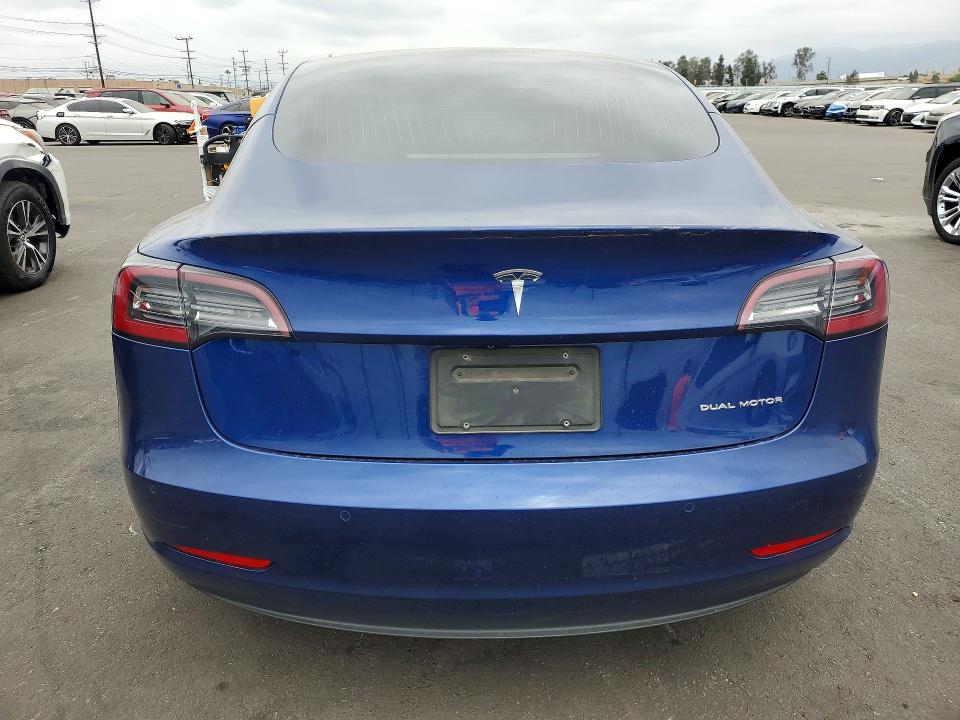 2020 Tesla Model 3 VIN 5YJ3E1EB1LF636379 COPART salvage auction — MINOR DENT/SCRATCHES, Ca - Salvage Certificate, sold $9,000 on 2026-07-20 (photo 6)