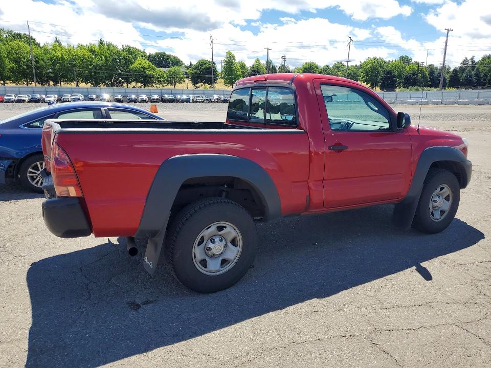 2013 Toyota Tacoma VIN 5TFPX4EN8DX015994 COPART salvage auction — REAR END, Or - Salvage Title Certificate, sold $6,500 on 2026-07-27 (photo 3)