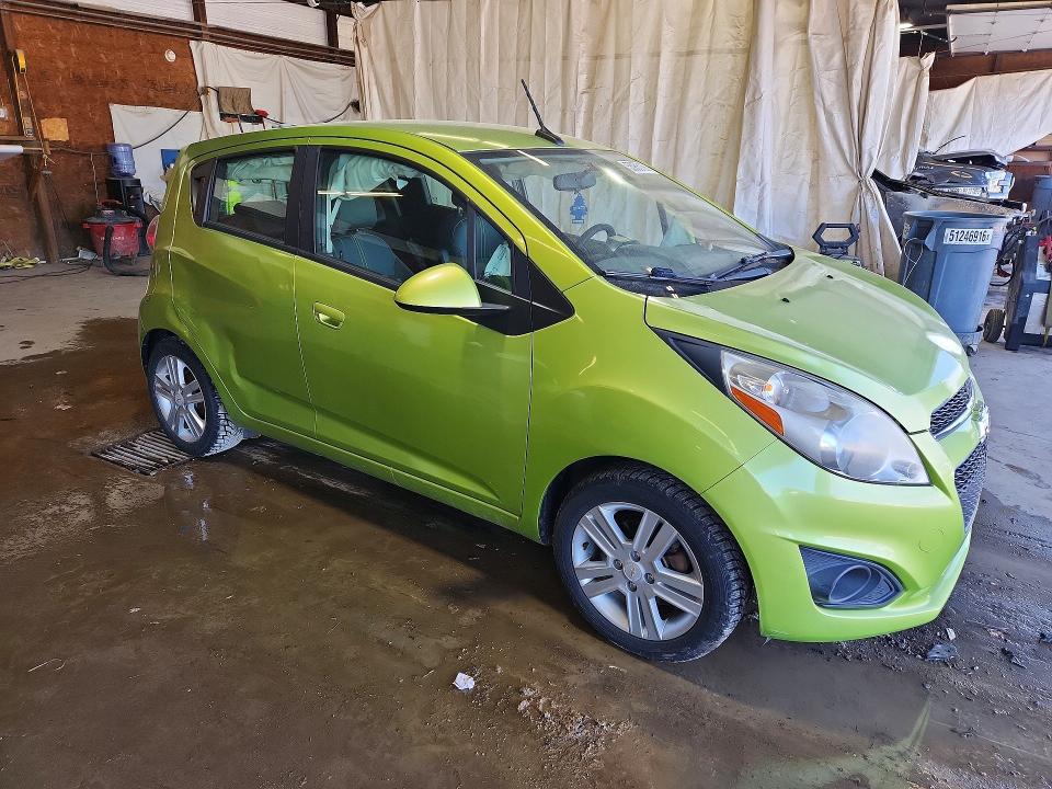 2013 Chevrolet Spark VIN KL8CB6S95DC500707 COPART salvage auction — SIDE, Pa - Certificate Of Salvage, sold $250 on 2026-07-02 (photo 4)
