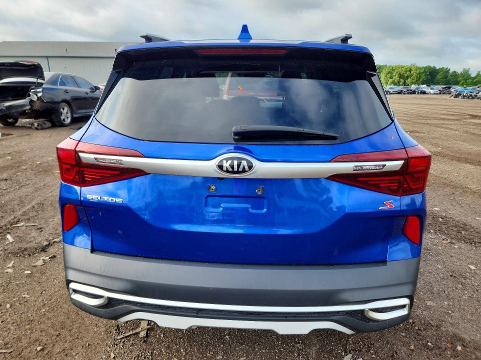 2021 Kia Seltos VIN KNDEUCAA5M7185825 COPART salvage auction — SIDE, Oh - Cert Of Title-Salvage, sold $4,500 on 2026-07-23 (photo 6)